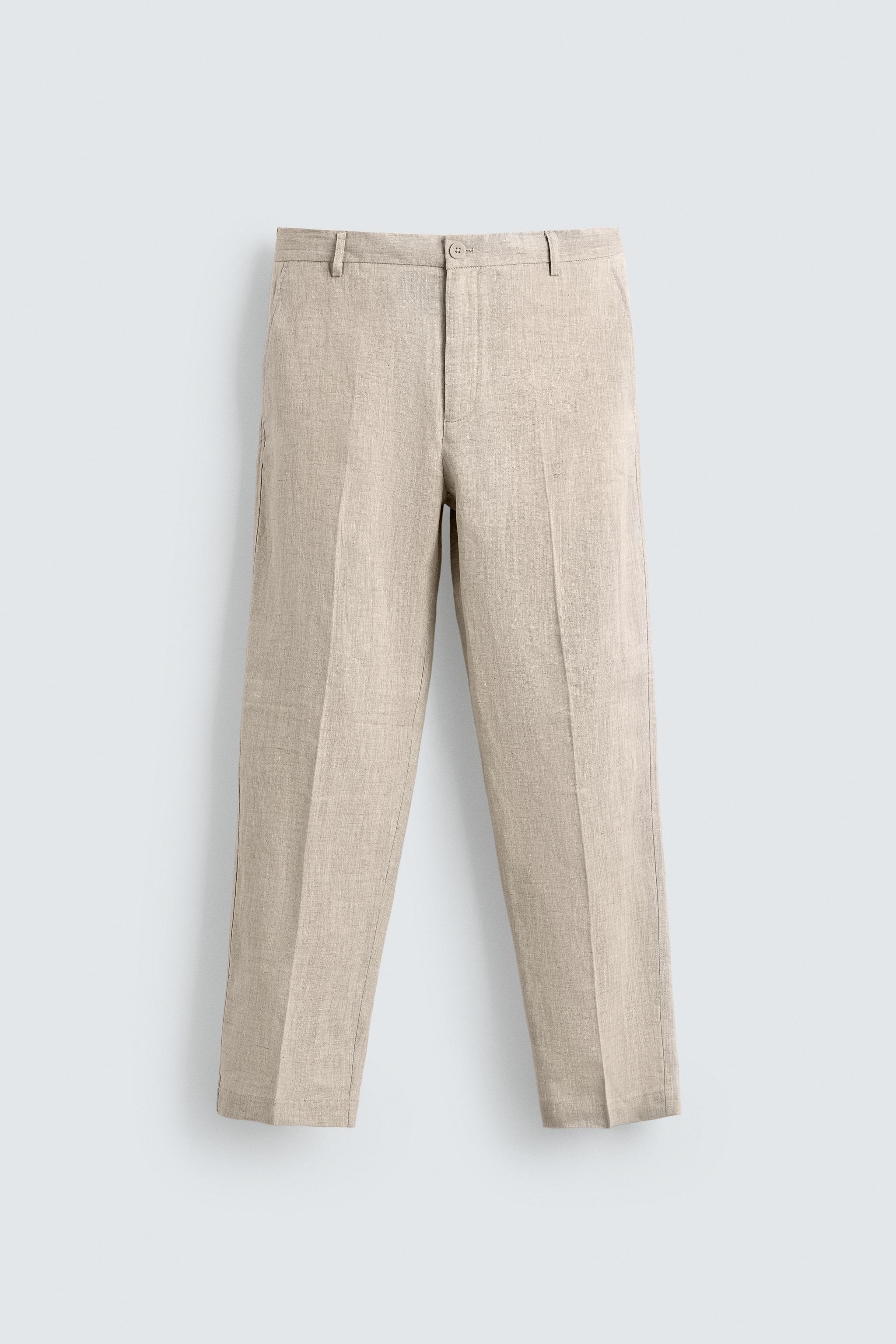 PANTALON 100 % LIN